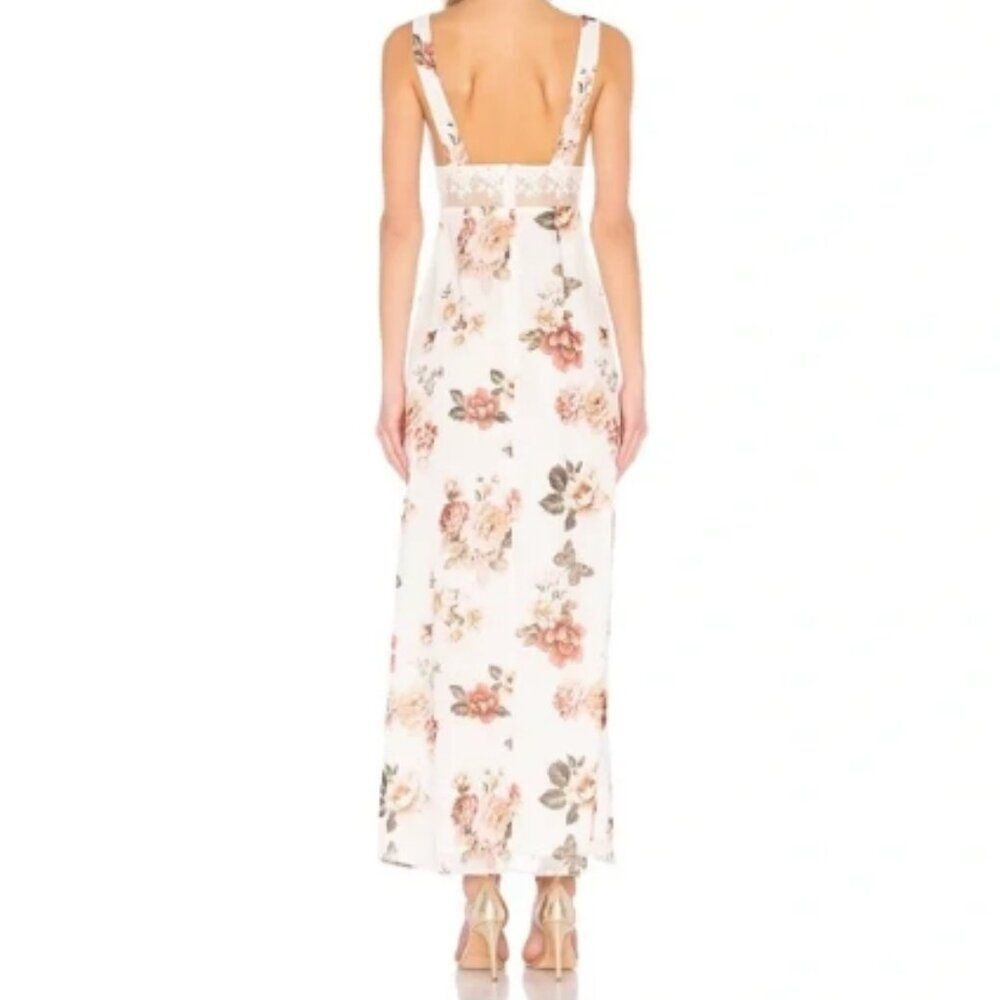 Like New! MAJORELLE Maggie Dress in White Zinnia Maxi in Size S - Picture 2 of 16